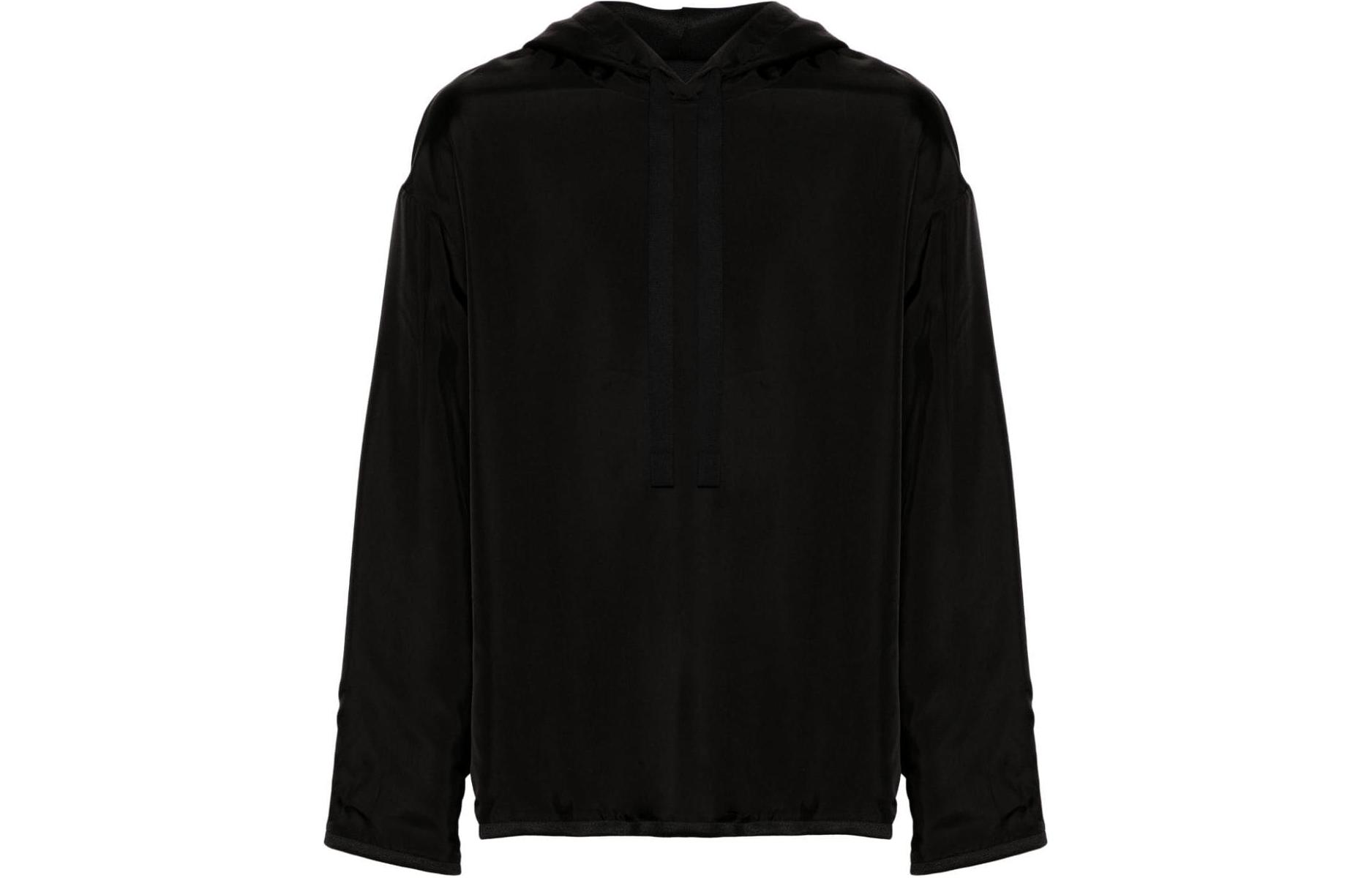 

Двусторонняя толстовка с вышитым логотипом JIL SANDER, черный