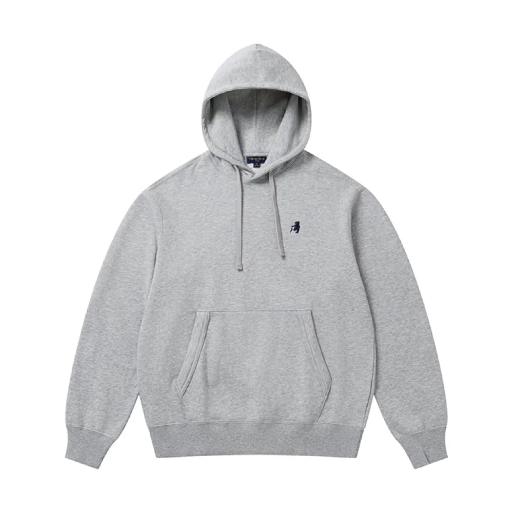 Детское худи с капюшоном из футера Evergreen Preppy Style Teenie Weenie Men, Medium Gray