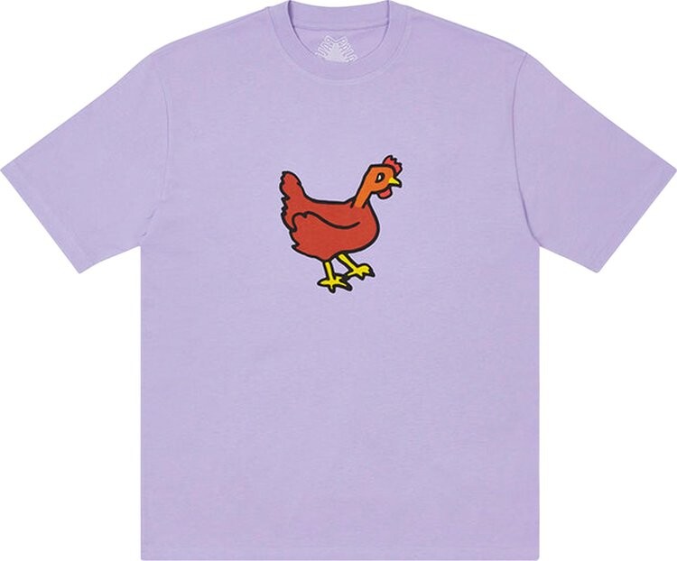 

Футболка Palace Clucking T-Shirt 'Violet', фиолетовый