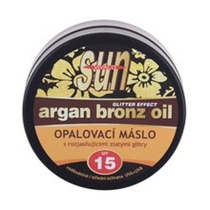 

Sun Argan Bronz Oil Glitter Effect Spf15 - Масло для загара с аргановым маслом и блеском Vivaco