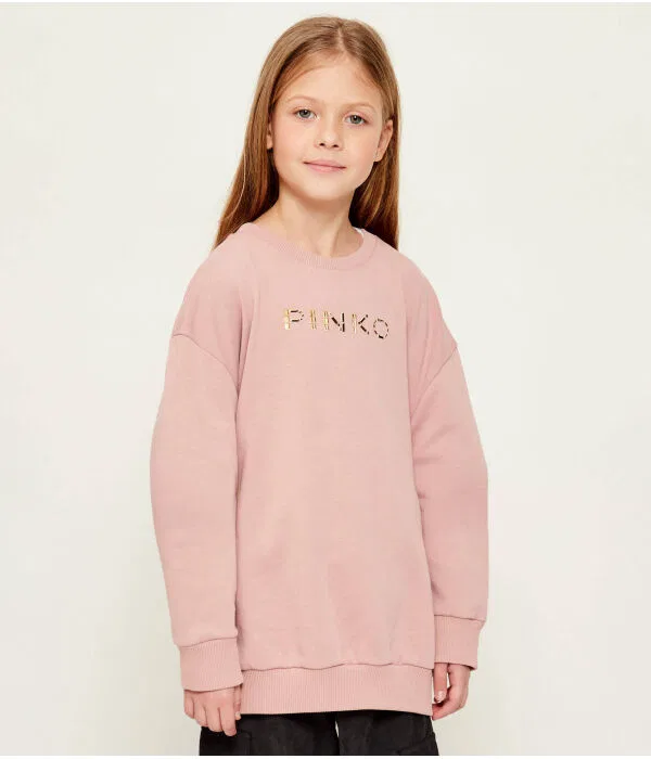 Детская толстовка для девочек Relaxed Fit Pinko Up, Rosa