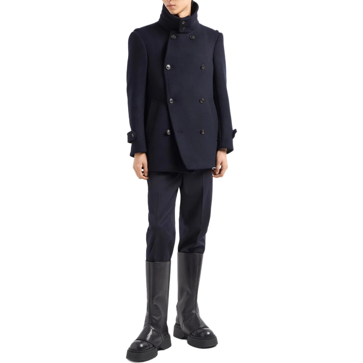 Мужская куртка-пуховик EMPORIO ARMANI, Marine Blue — фото 3