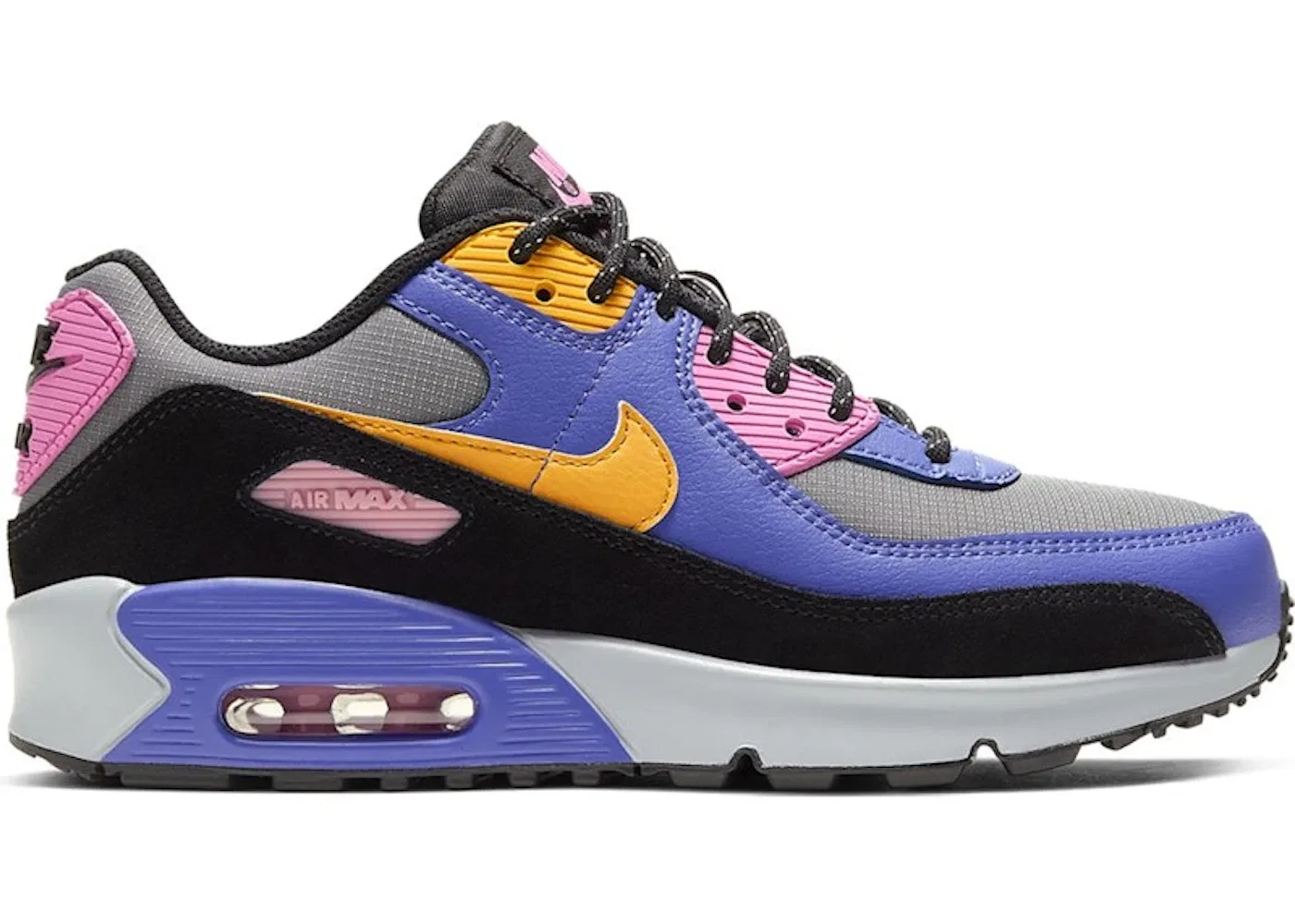 Детские кроссовки Lifestyle Nike Air Max 90 ACG, Persian Violet/Pollen Rise-Black