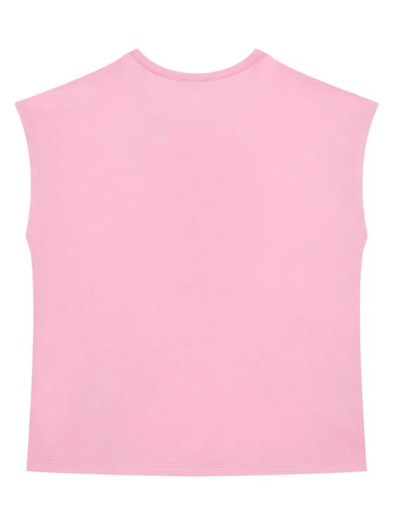 Майка regular fit United Colors Of Benetton, розовый — фото 2