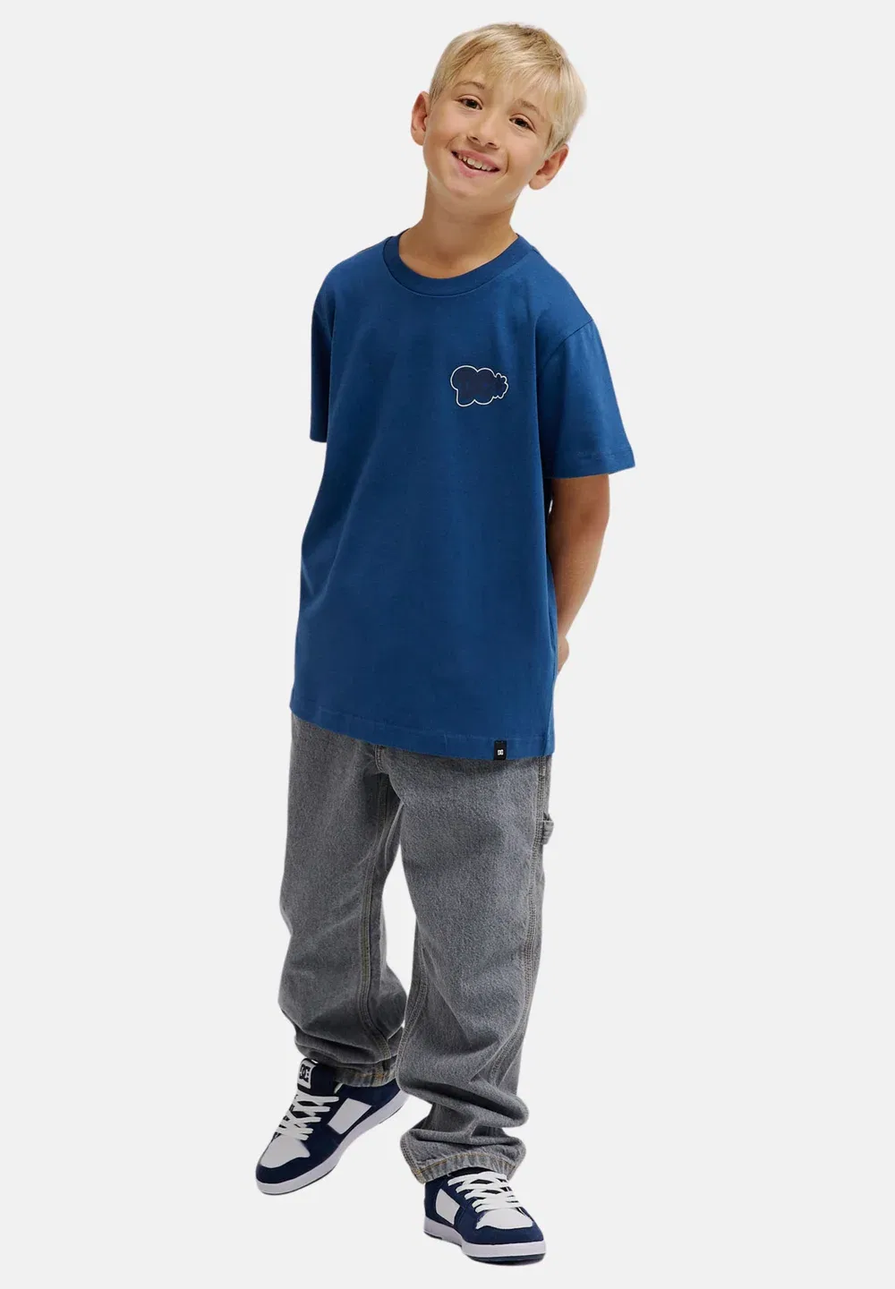 Одежда Jungen 8-16 | Топы - футболка с принтом Dc Shoes, Brd Ensign Blue
