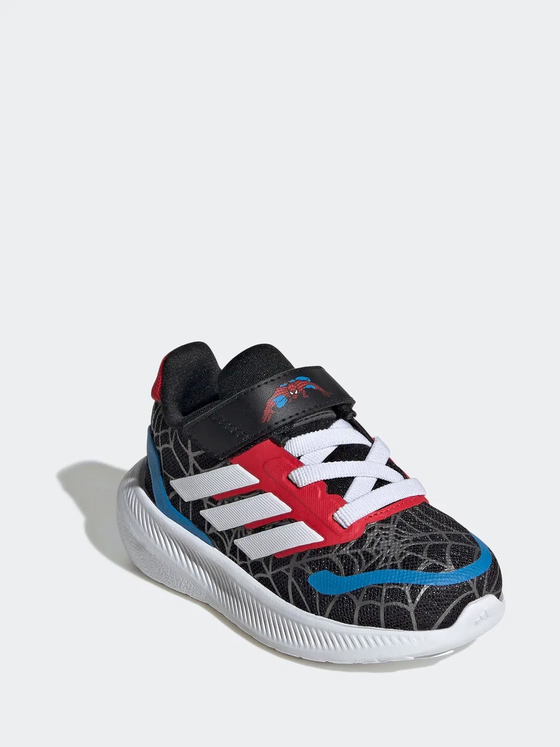 Кроссовки Spider-Man Runfalcon adidas, черный — фото 3