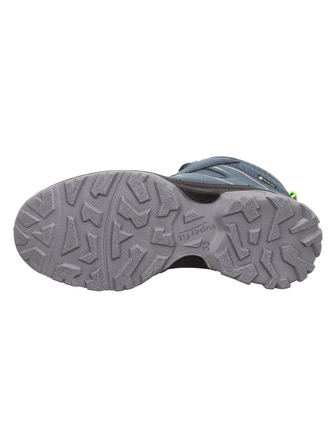 Детские кроссовки для мальчиков с мембраной Jupiter Leicht Gefütterte Gore-tex Superfit, Blu Verde Chiaro 8020 — фото 4