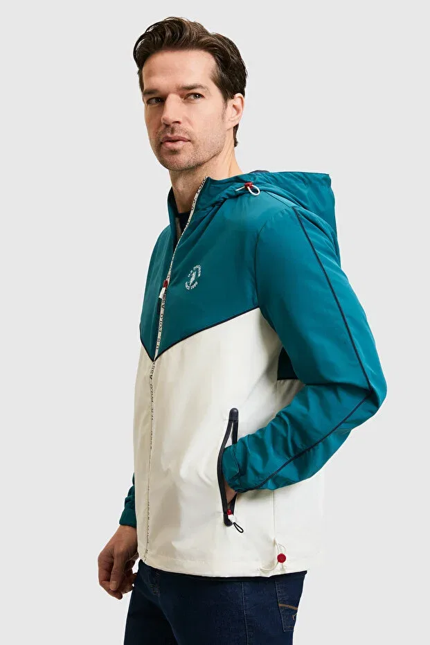 Мужское пальто с капюшоном U.S. Polo Assn., Cobalt