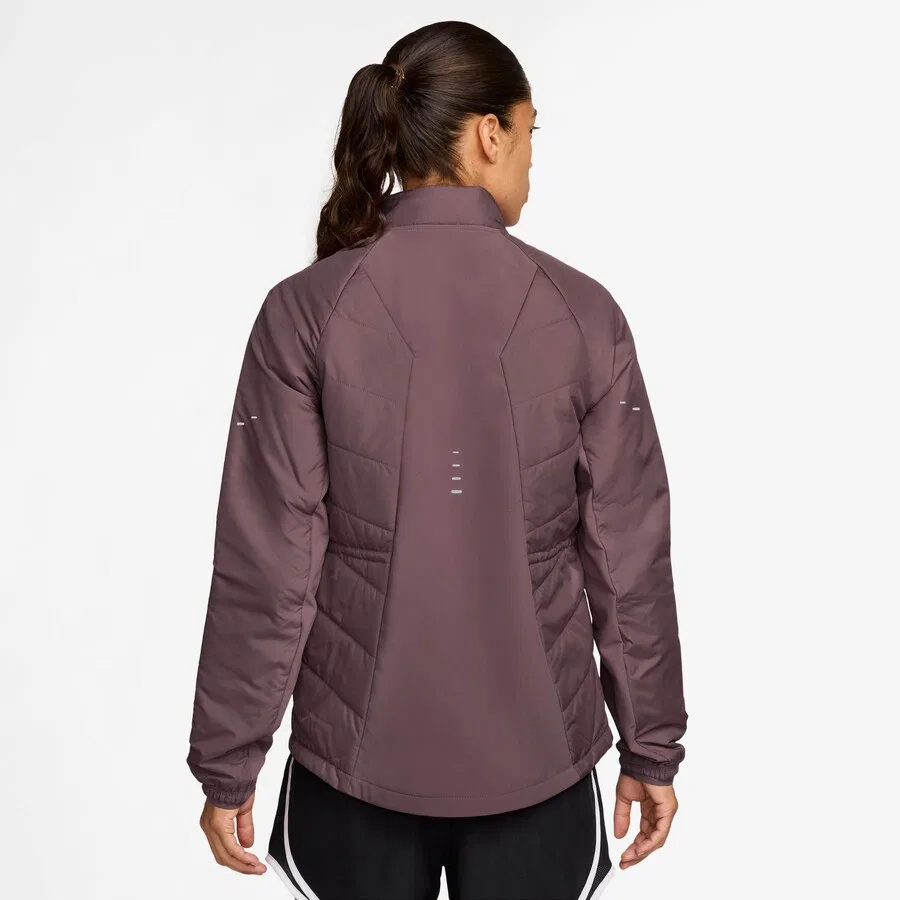 Спортивная куртка NIKE 'SWIFT' темно-красного цвета — фото 4