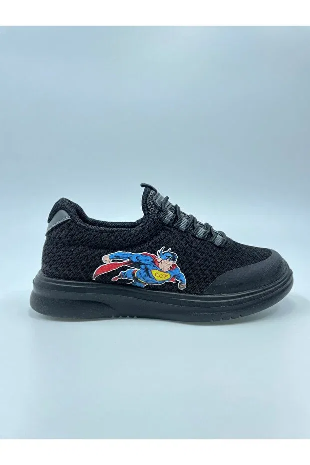 Детские кроссовки для мальчиков текстильные Extra Light Black Sneakers Best Of, Black