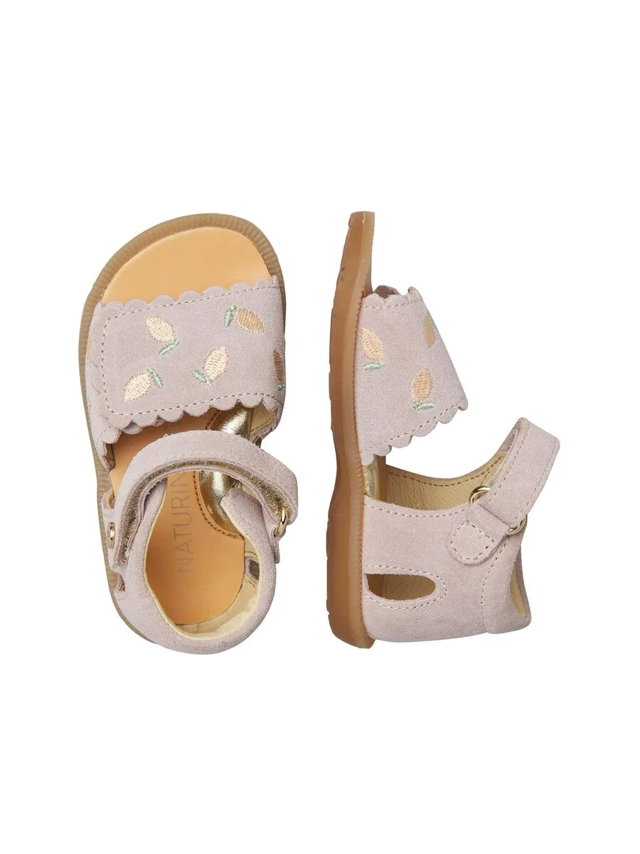 Сандалии MAYA EMBR светло-розового цвета Naturino — фото 2