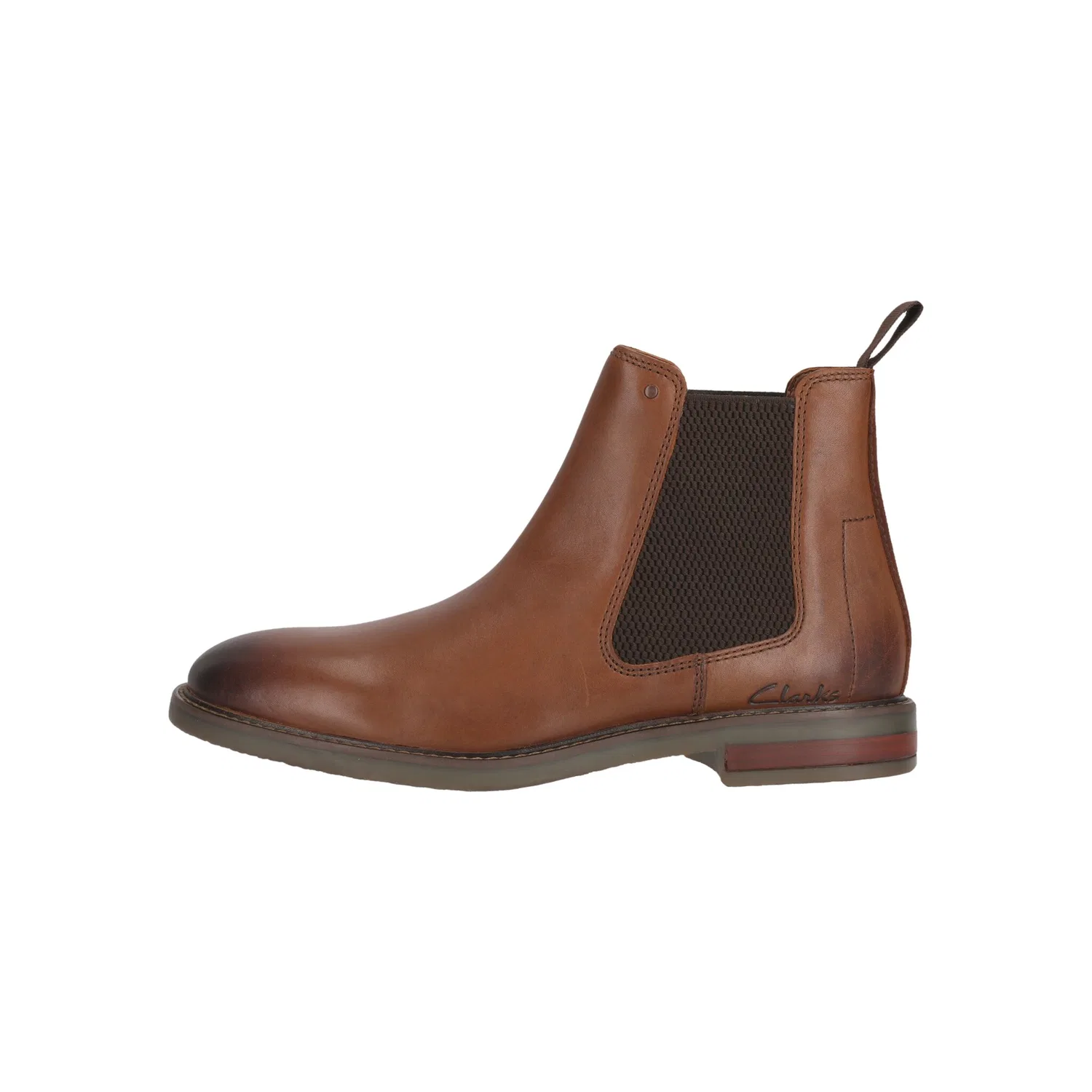 Детские ботинки в классическом стиле Jaxen Easy Clarks, Brown — фото 2