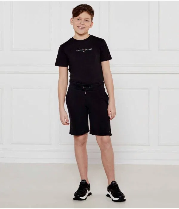 Детский комплект для мальчиков с принтом Tommy Hilfiger, черный — фото 2