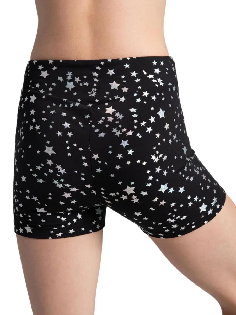 Шорты с принтом Future Star Celestial Short Capezio, Black — фото 3