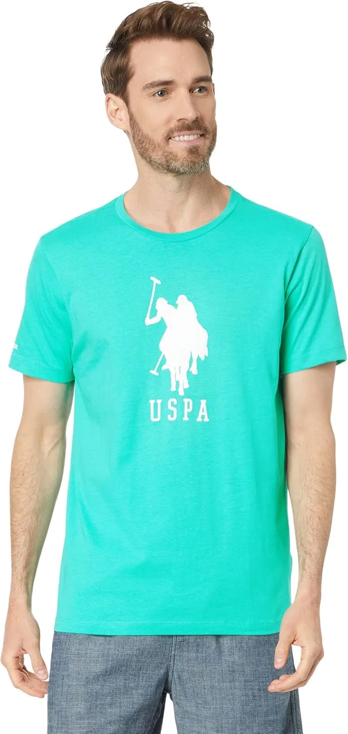 Мужская футболка с графическим принтом U.S. POLO ASSN., Pool Green