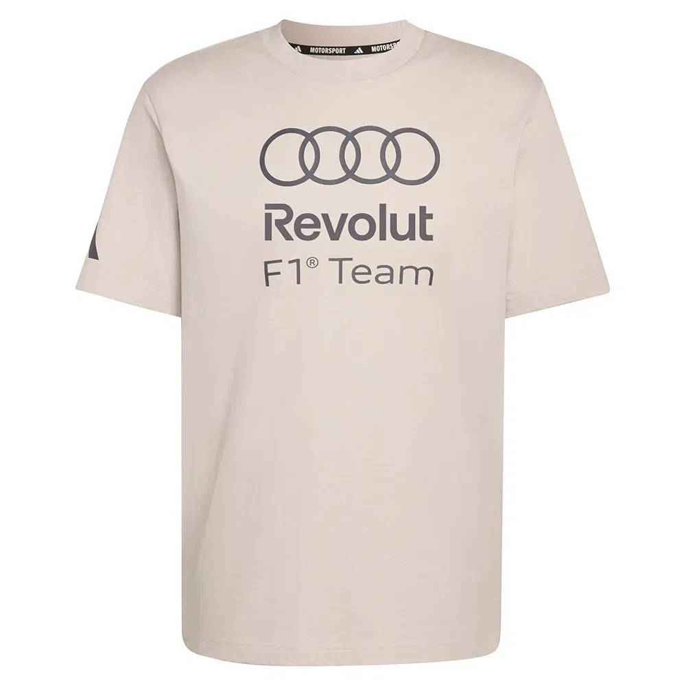 Мужская футболка с принтом Audi F1 Team DNA Adidas, Beige