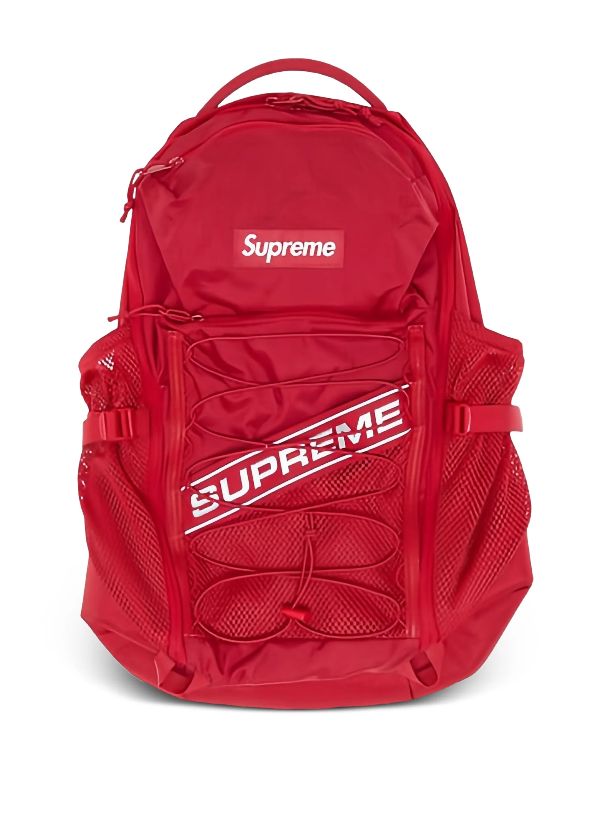 

Рюкзак с логотипом Supreme, красный