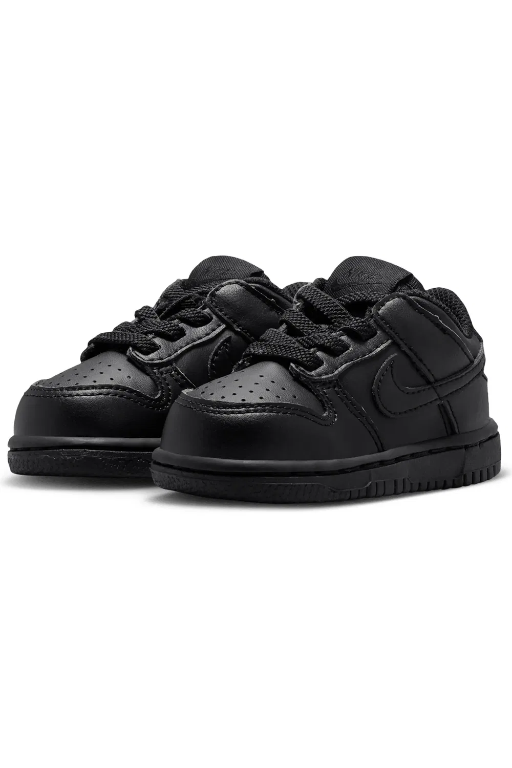 Кроссовки детские баскетбольные Dunk Low Nike, черный/черный