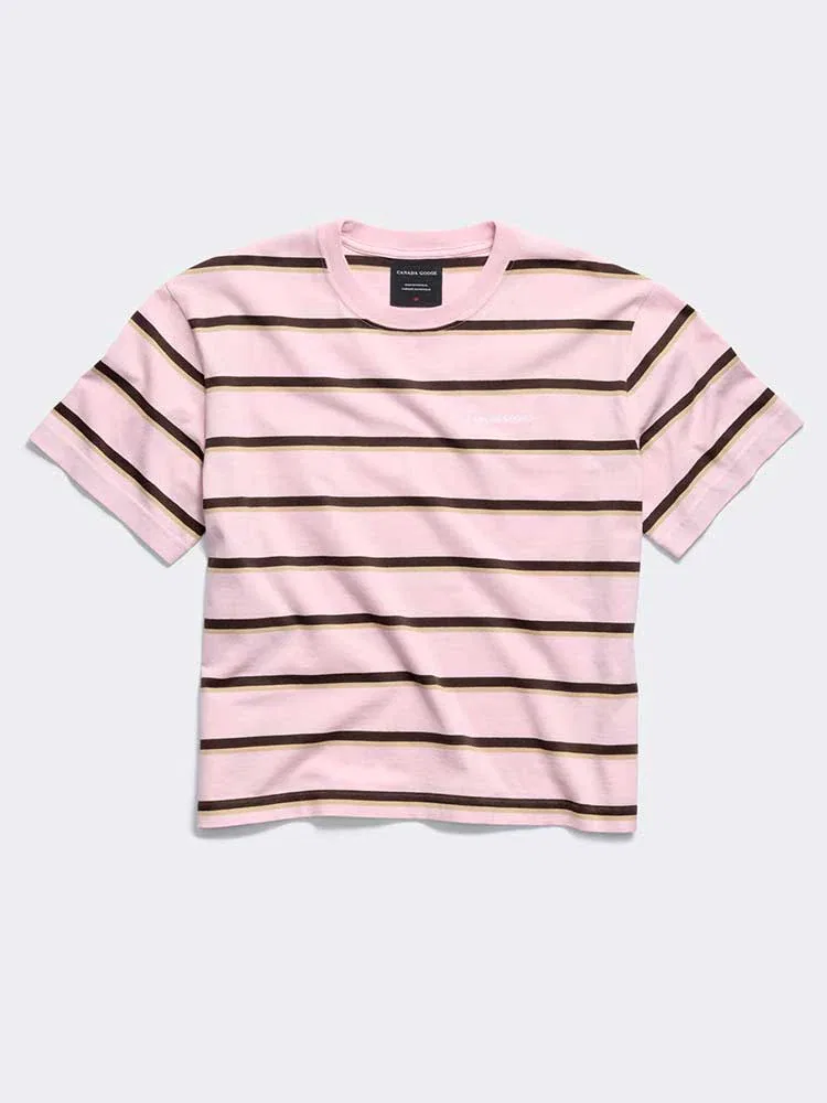 Футболка с полоской Rom CANADA GOOSE, Pink