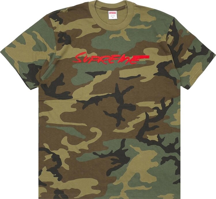 

Футболка Supreme Futura Logo Tee 'Woodland Camo', разноцветный, Коричневый, Футболка Supreme Futura Logo Tee 'Woodland Camo', разноцветный