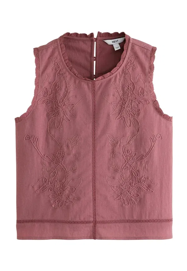 Блуза с вышивкой Cornelli Top Next, розовый