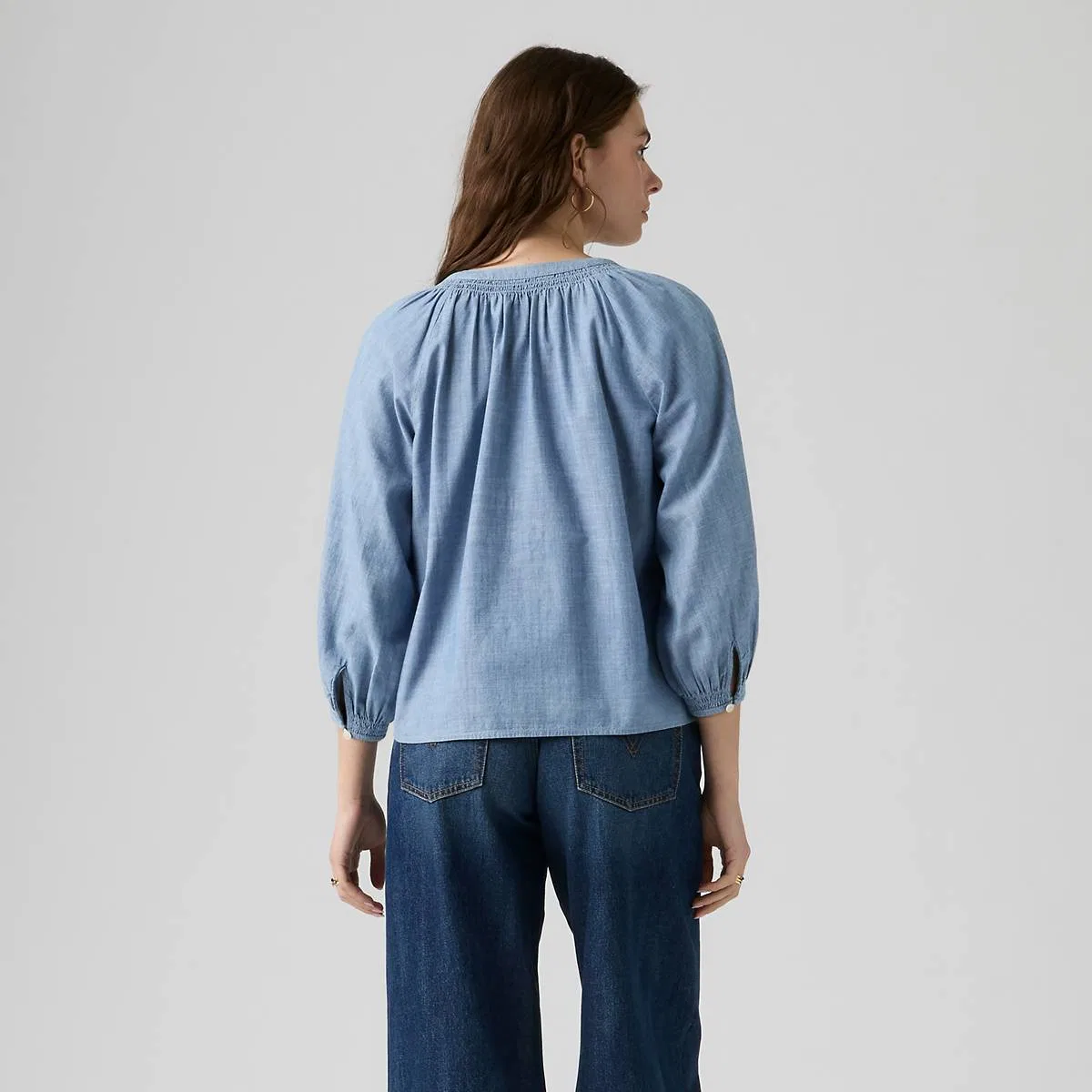 Блузка «Мечта» Levi's, Why Hello - Blue — фото 4