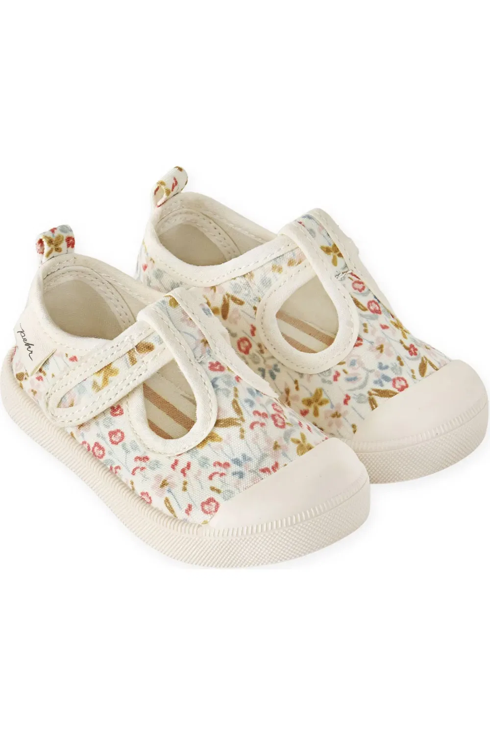 Кроссовки детские с ремешком Twirl Pehr, Floret