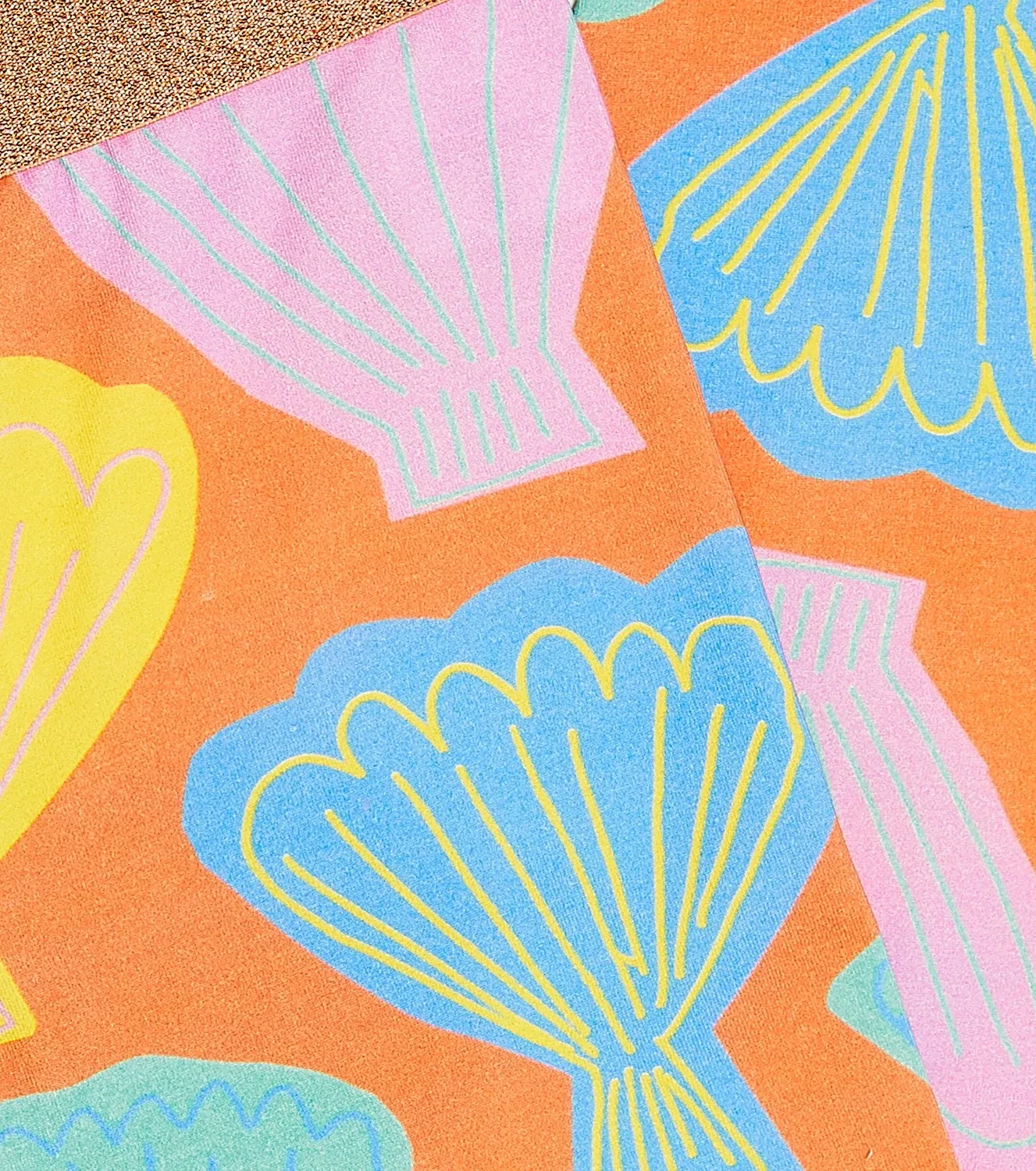 Леггинсы хлопковые с принтом Stella Mccartney Kids, розовый — фото 3
