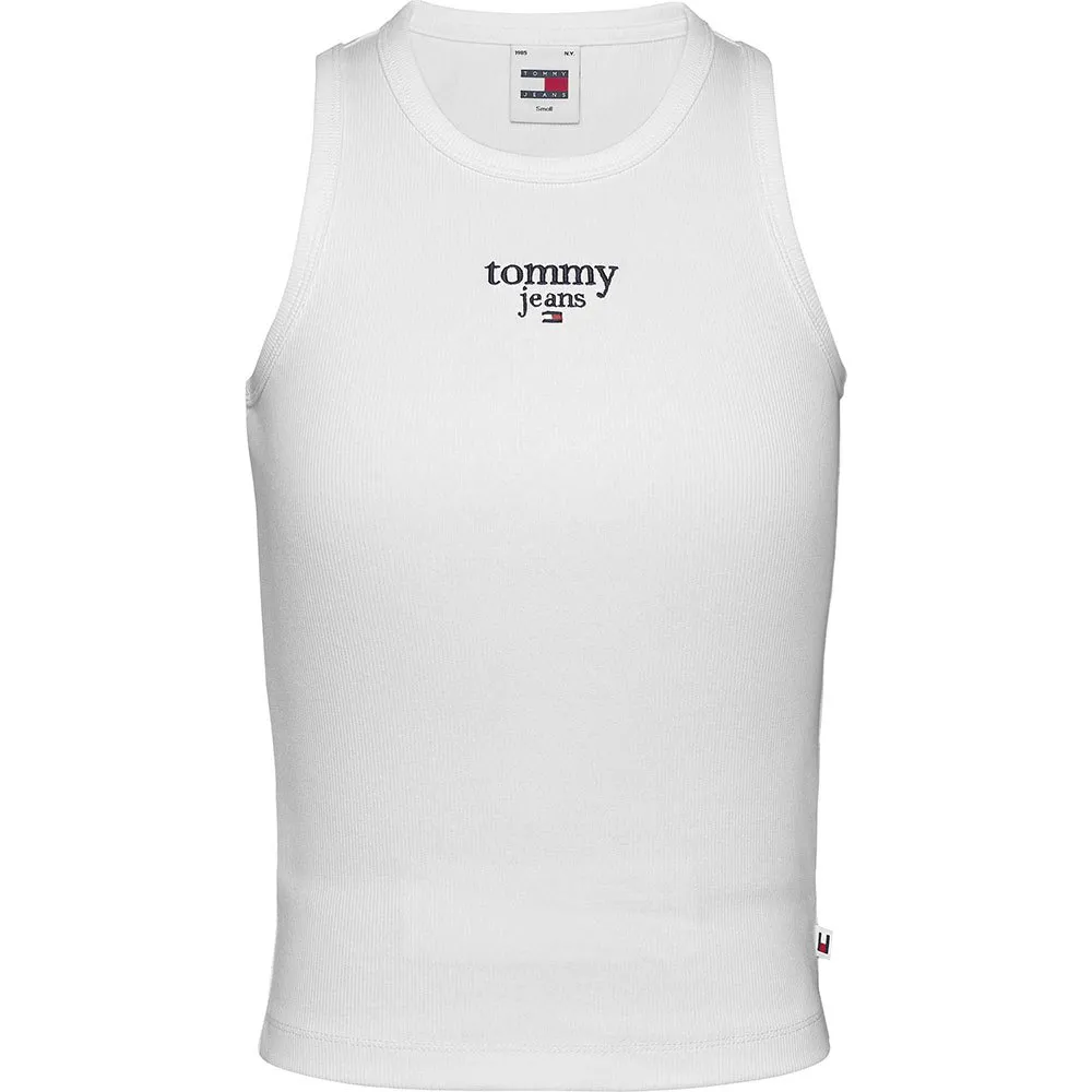 

Футболка Tommy Jeans Slm Essential Logo 1 Ext, белый