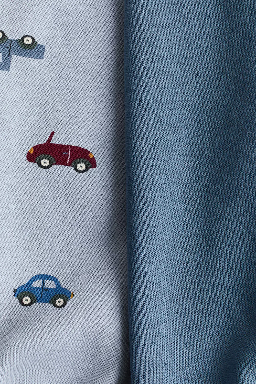 Комплект из двух спортивных брюк с мягкой внутренней подкладкой H&M, Mattblau/Autos — фото 3