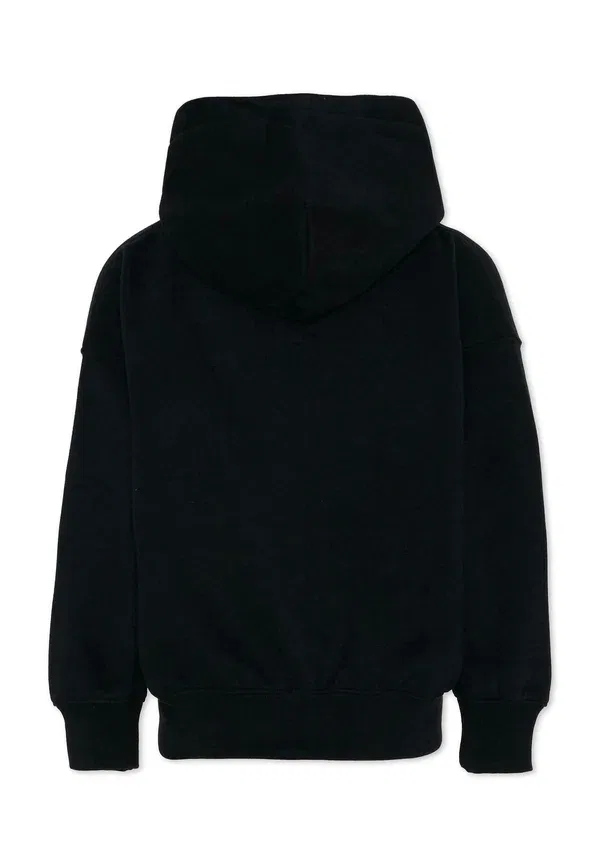 Худи на молнии, однотонная, Zip-up Sweatshirt, Molo, черный — фото 2