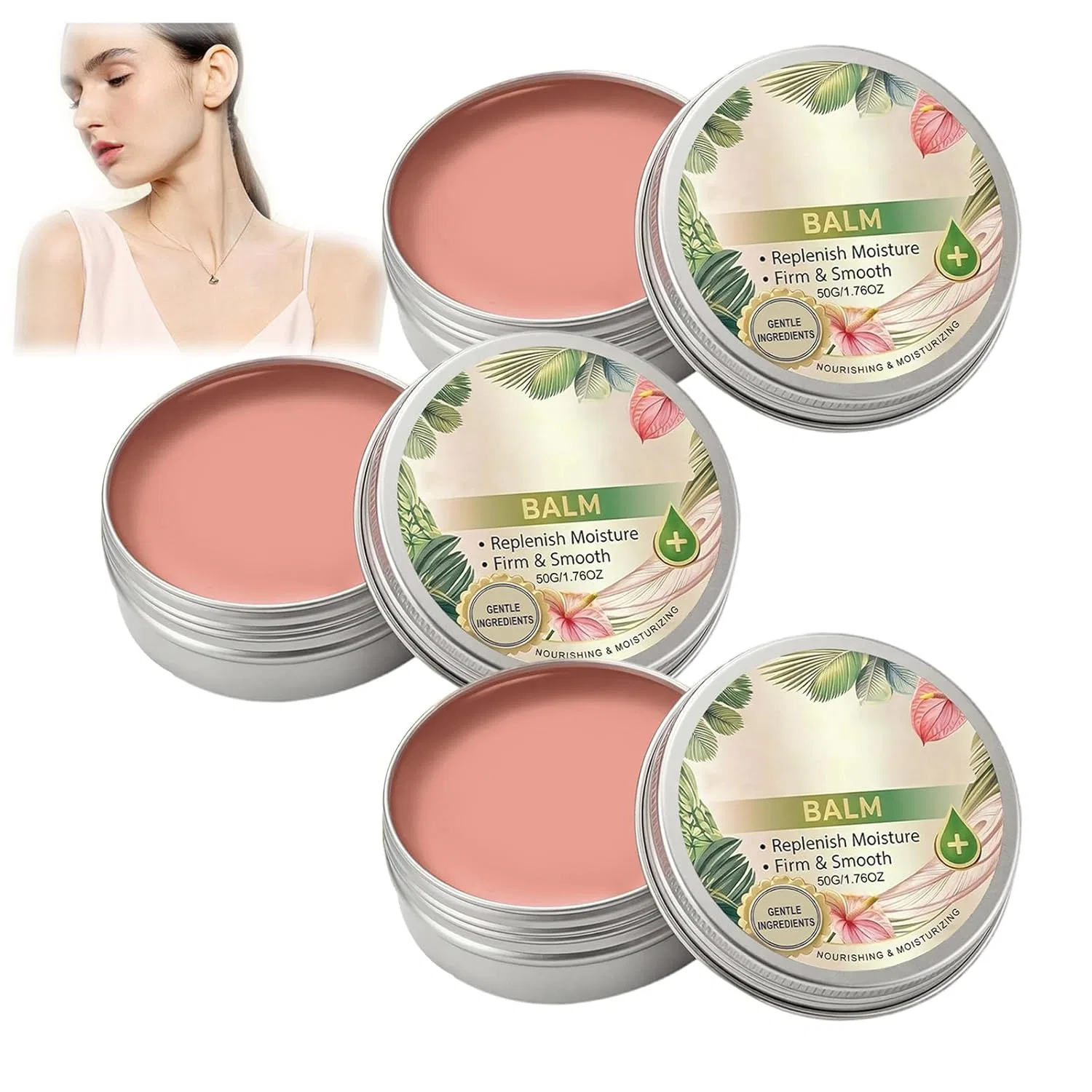 Крем для тела Derma Restore Balsam UZQL, 3 шт, 50 г