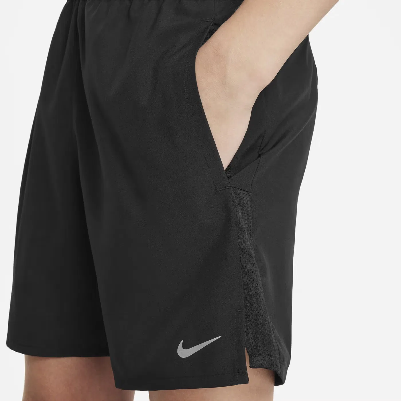 Шорты тренировочные с технологией Dri-FIT Nike, черный — фото 4