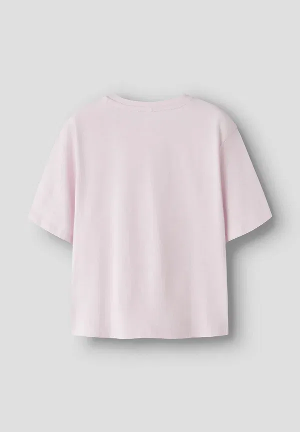 Футболка хлопковая Regular fit Name It, Cradle Pink, розовый — фото 2