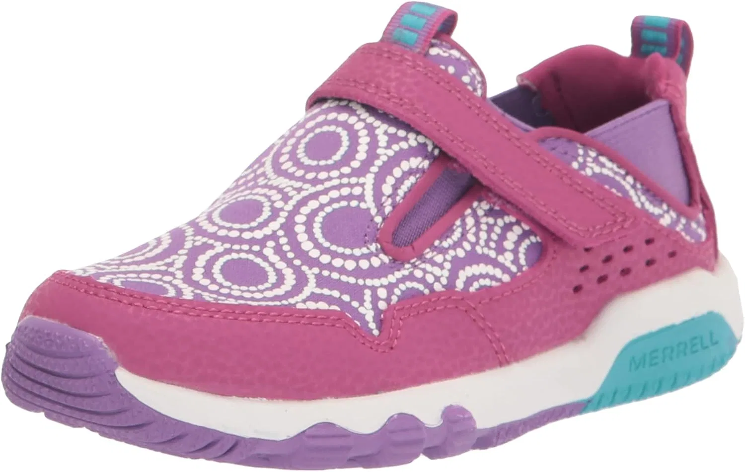 Детские кроссовки для мальчиков Free Roam Moc Chroma Merrell, Fuchsia