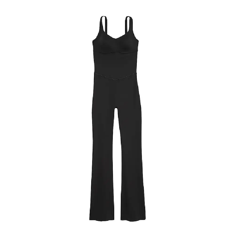 

Комбинезон Victoria's Secret VS Elevate Cross-Back Mesh One-Piece, черный