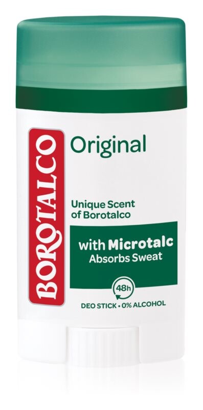

Стик-антиперспирант и дезодорант Borotalco Original