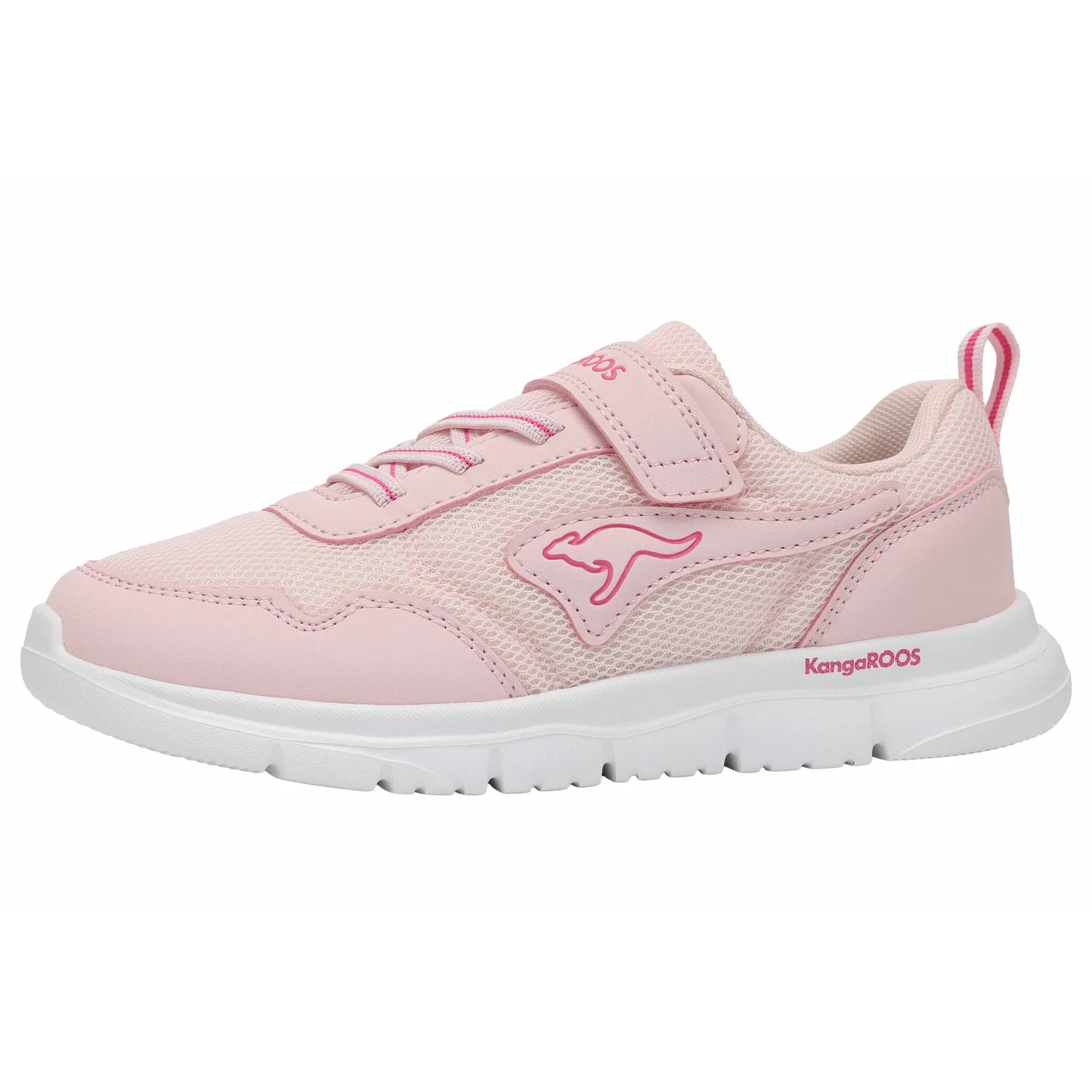 Детские спортивные кроссовки из дышащей сетки KangaROOS, Frost Pink/Daisy Pink