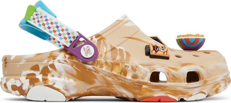 

Кроссовки Cinnamon Toast Crunch x Classic All-Terrain Clog, коричневый