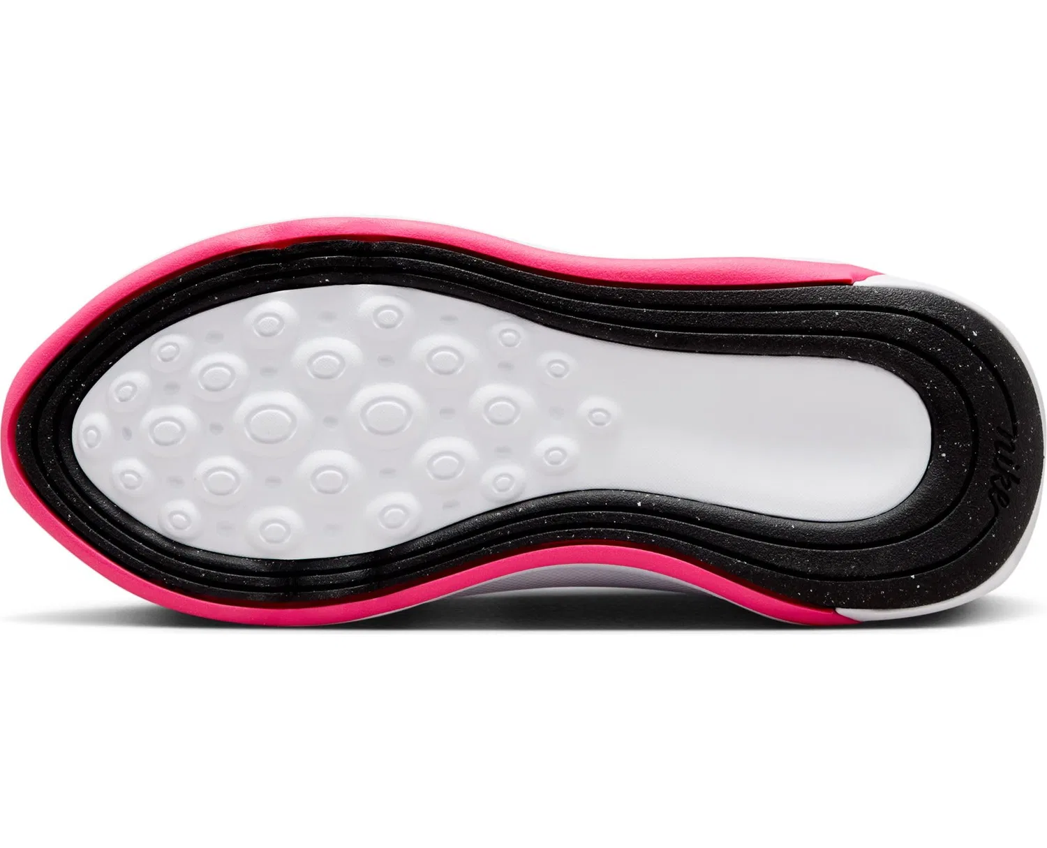 Детские кроссовки для мальчиков с амортизацией Infinity Flow (PS) NIKE, Black White Laser Fuchsia — фото 3