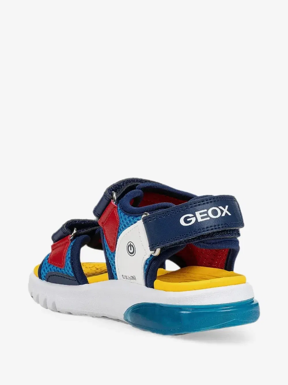 Сандалии X Superman Cyberdron на липучках Geox Kids, синий — фото 4