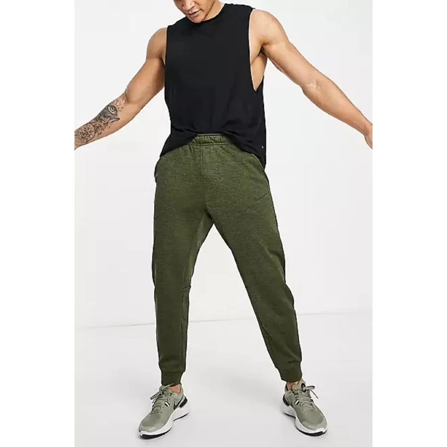 Спортивные штаны Dri-FIT Fleece Tapered Running Konik Nike, Charcoal Heather — фото 2