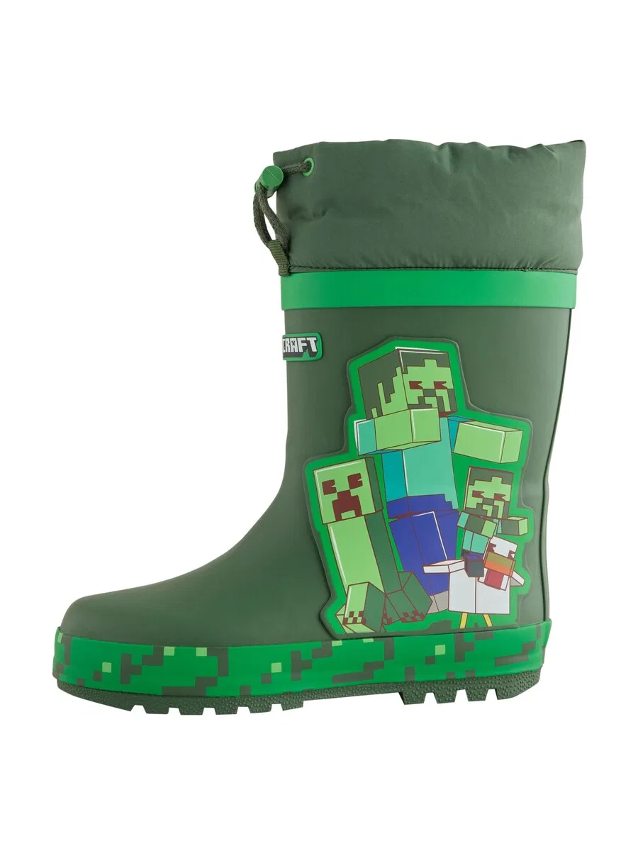 Резиновые сапоги Next Rubber Boots в травянисто-зеленом, светло-зеленом и темно-зеленом цветах