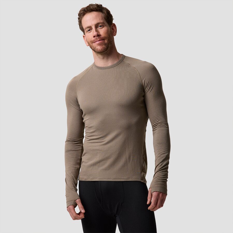 

Мужская футболка-футболка Pines Microgrid Ultra-LT Baselayer Crew Top Backcountry Backcountry, Fallen Rock