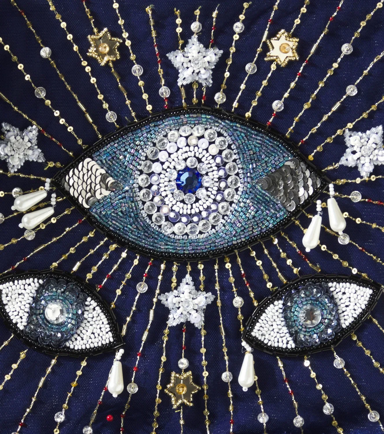 Тюлевое платье All Eyes on You с декором Tutu Du Monde, синий — фото 2
