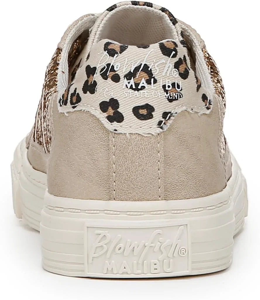 Детские кроссовки для девочек Amaze-b-k Blowfish Malibu, Gold Glitter/Faux Leather — фото 3