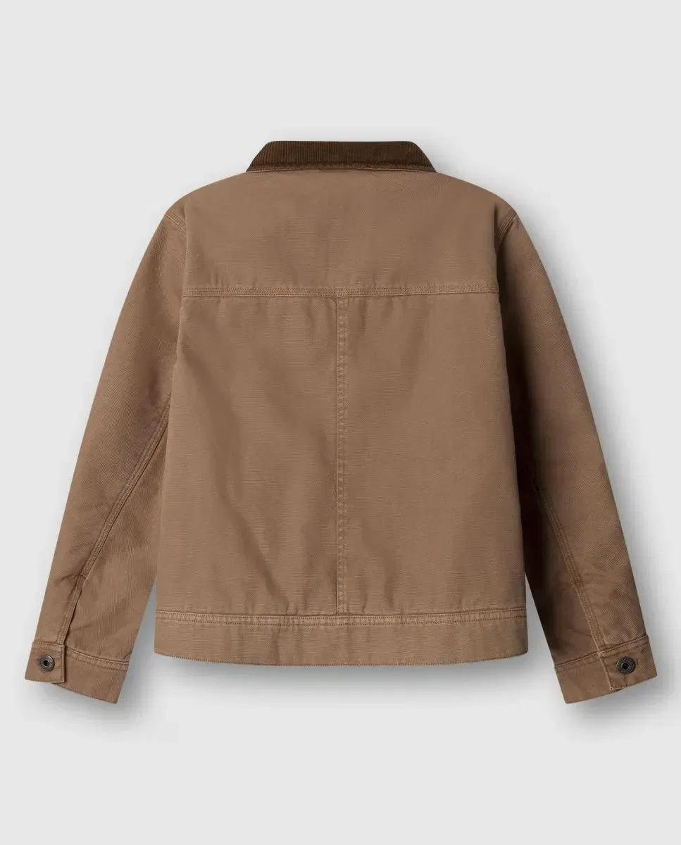 Детская куртка для мальчиков хлопковая Graham Pepe Jeans, Camel — фото 2