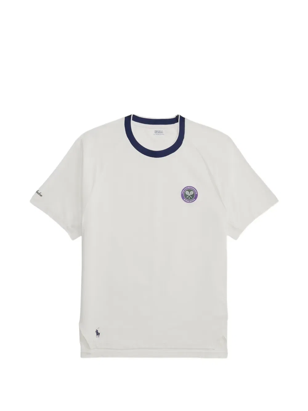 Футболка узкого кроя с рукавами реглан Polo Ralph Lauren, белый