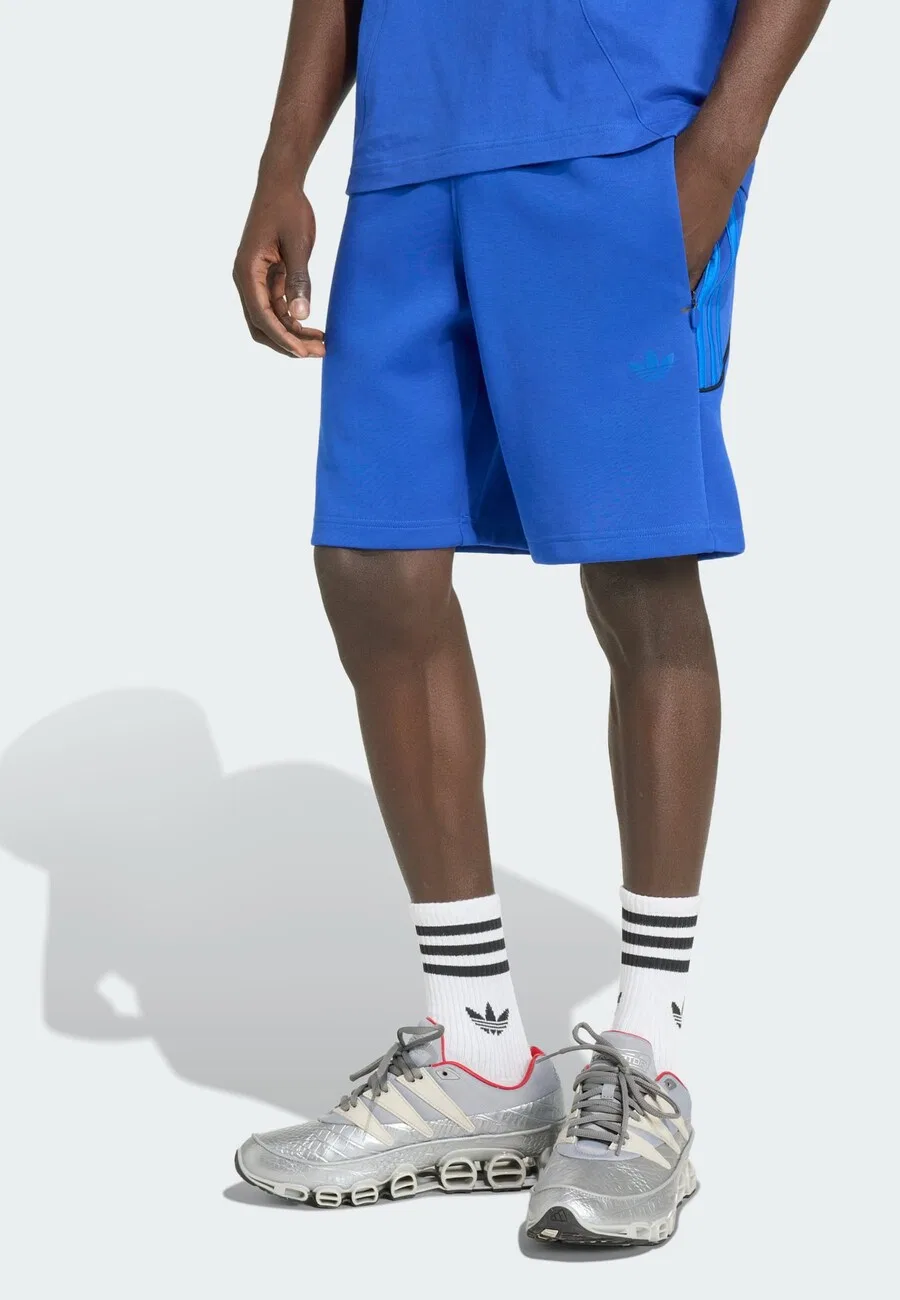 Синие шорты свободного кроя ADIDAS ORIGINALS Spacer Teamgeist 26 — фото 2