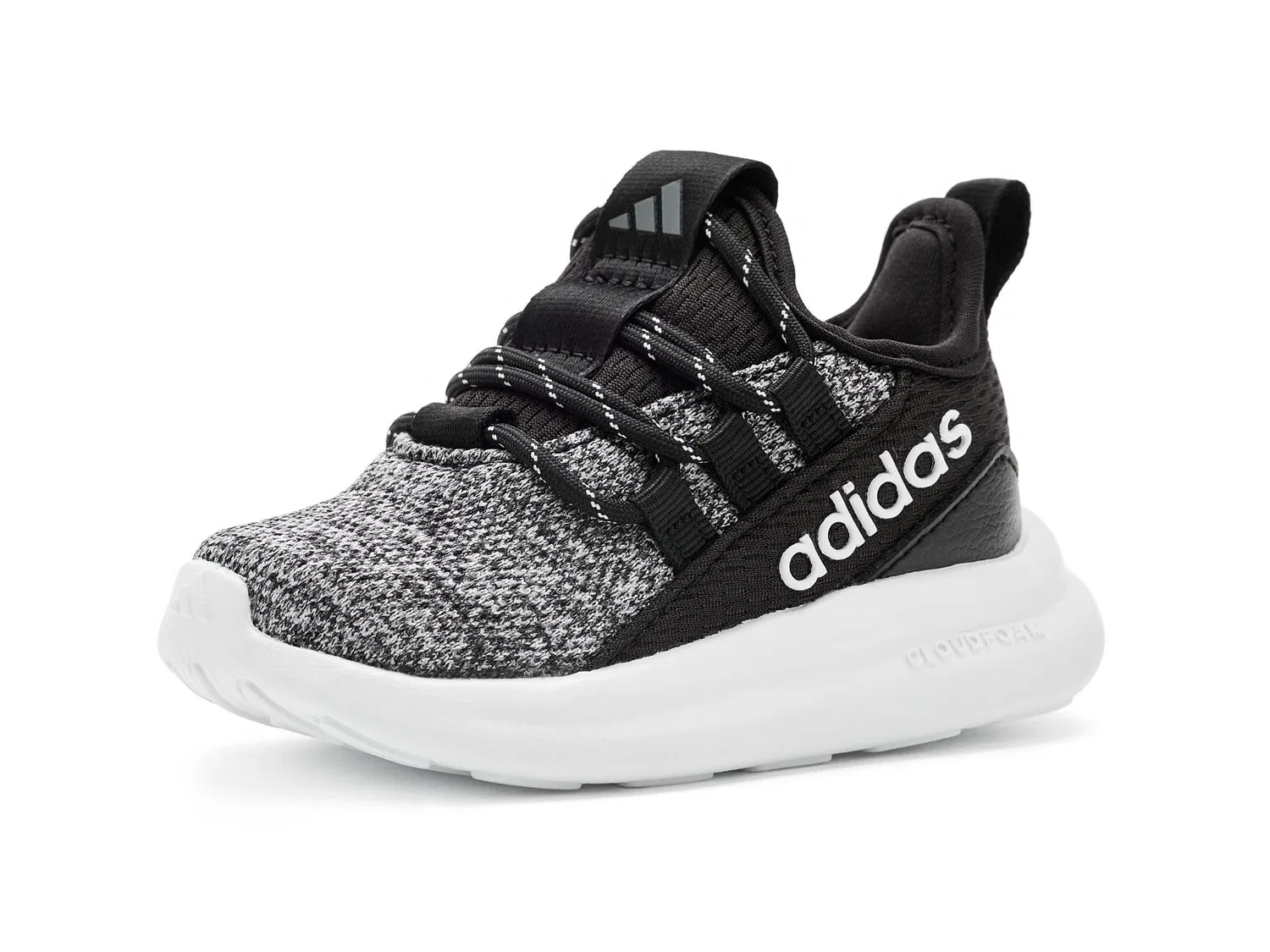 Кроссовки Lite Racer Adapt 8.0 (для младенцев и малышей) Adidas Kids, Black/Black/White — фото 2